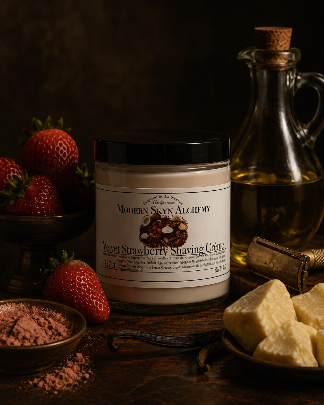 Velvet Strawberry Shaving Crème
