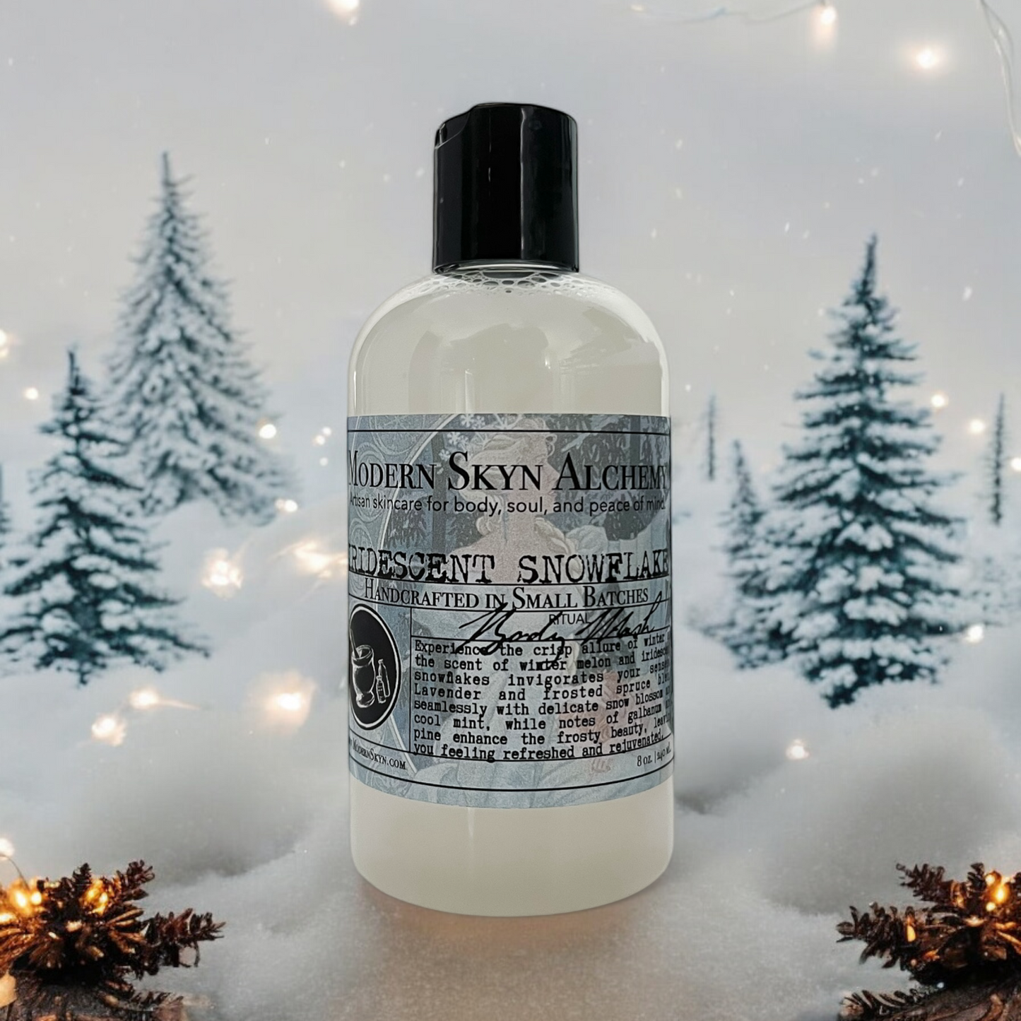 Iridescent Snowflake Hand & Body Cleanser - Limited for Fall and Winter