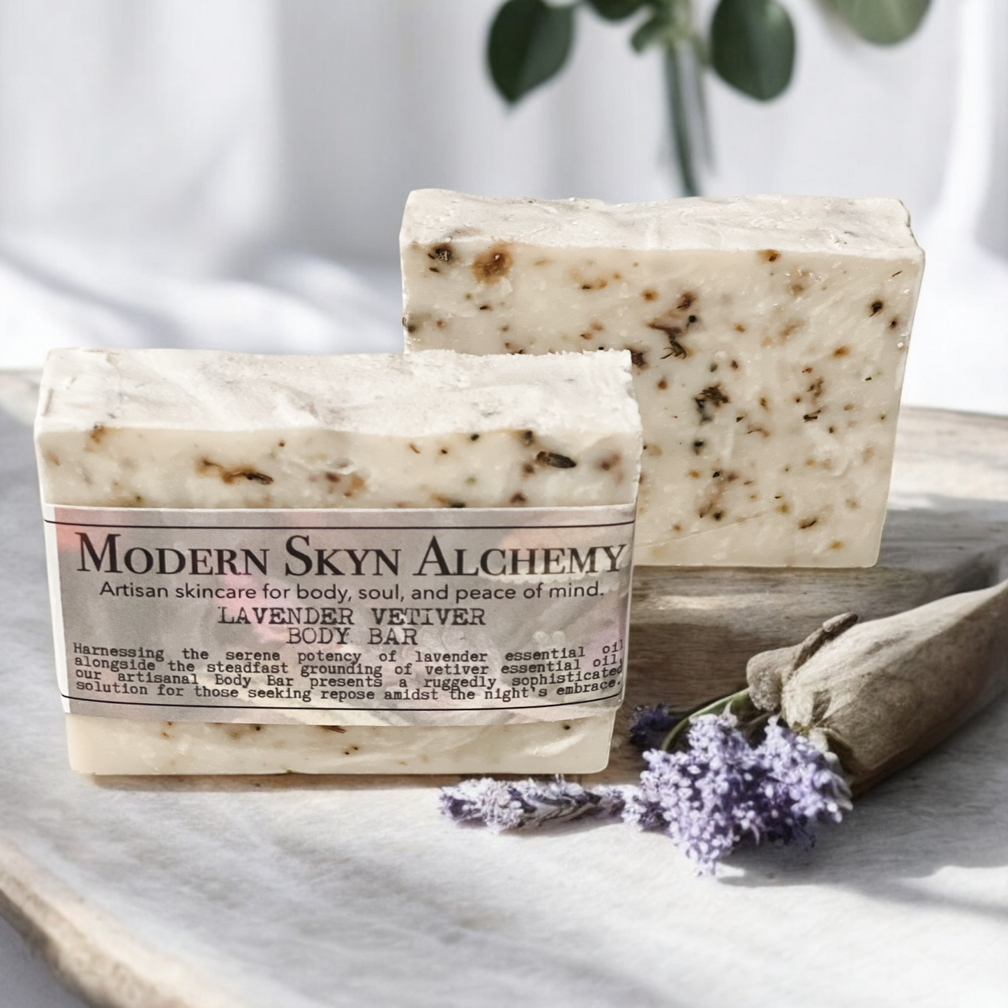 Lavender Vetiver Body Bar