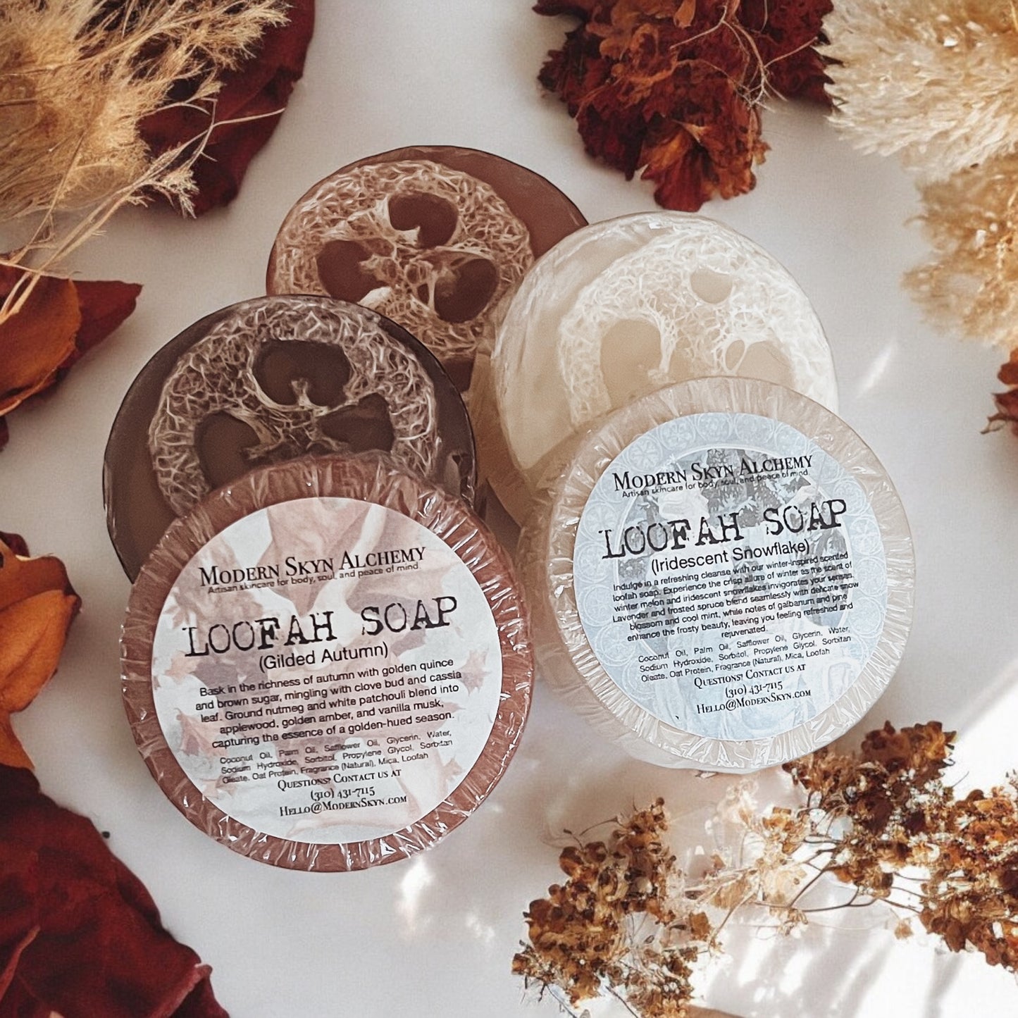 Handcrafted Loofah Soaps - Rudolph's Sweet Treat