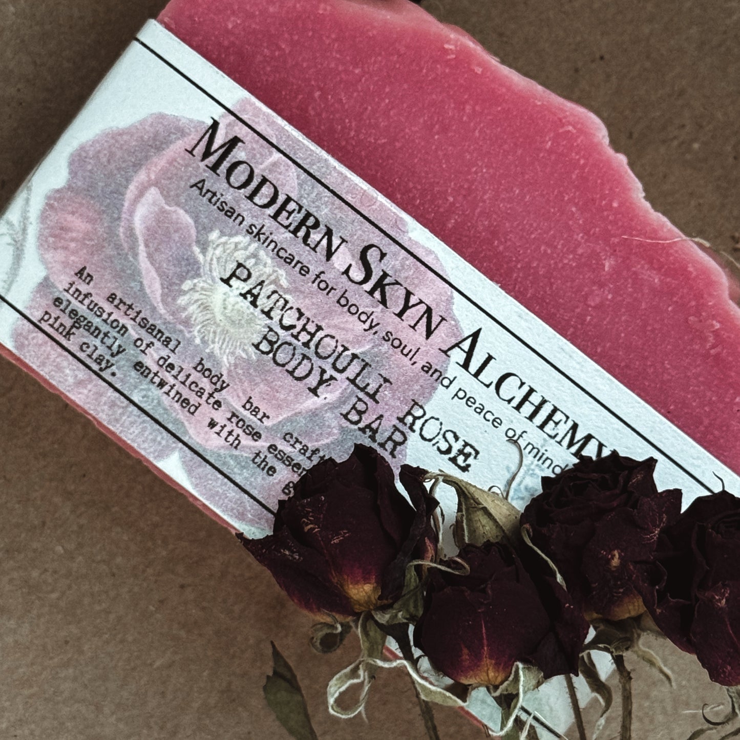 Patchouli Rose Body Bar