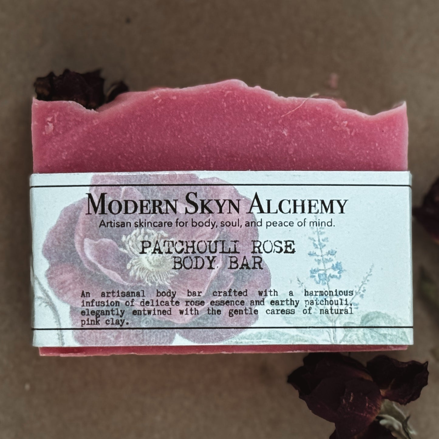 Patchouli Rose Body Bar