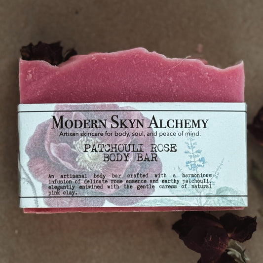 Patchouli Rose Body Bar