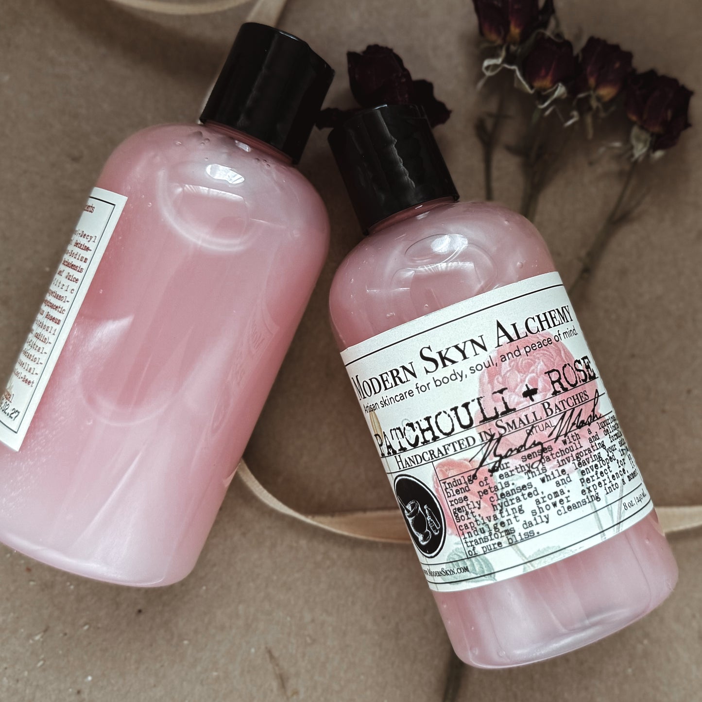 Patchouli + Rose Hand & Body Cleanser