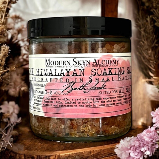 Pink Himalayan Soaking Salts