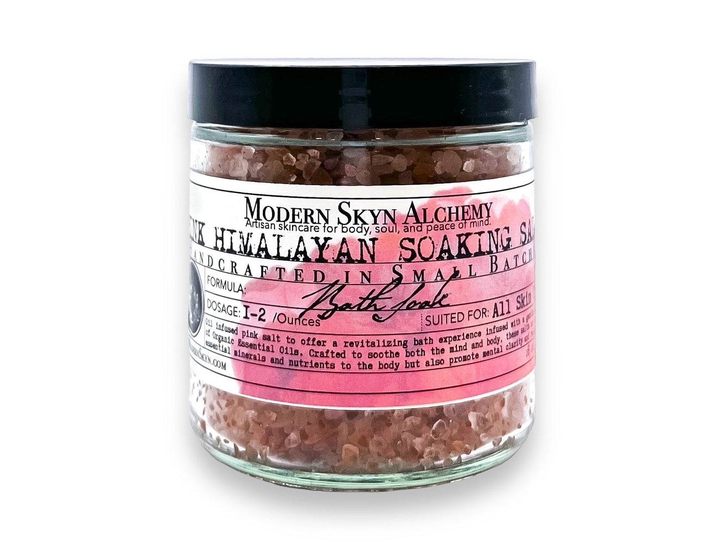 Pink Himalayan Soaking Salts