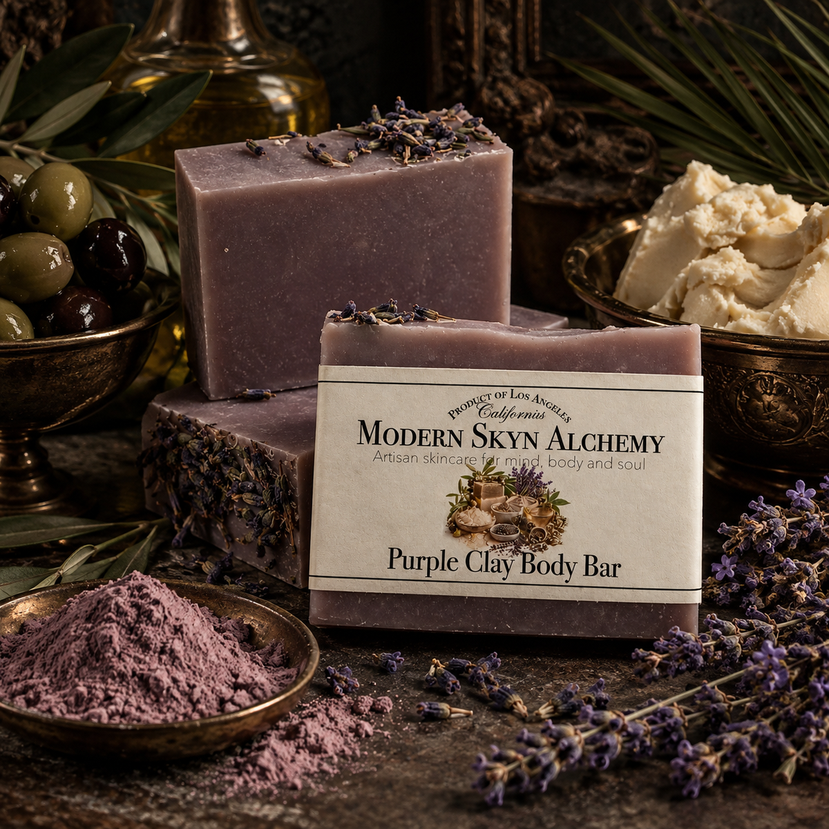 Purple Clay Body Bar