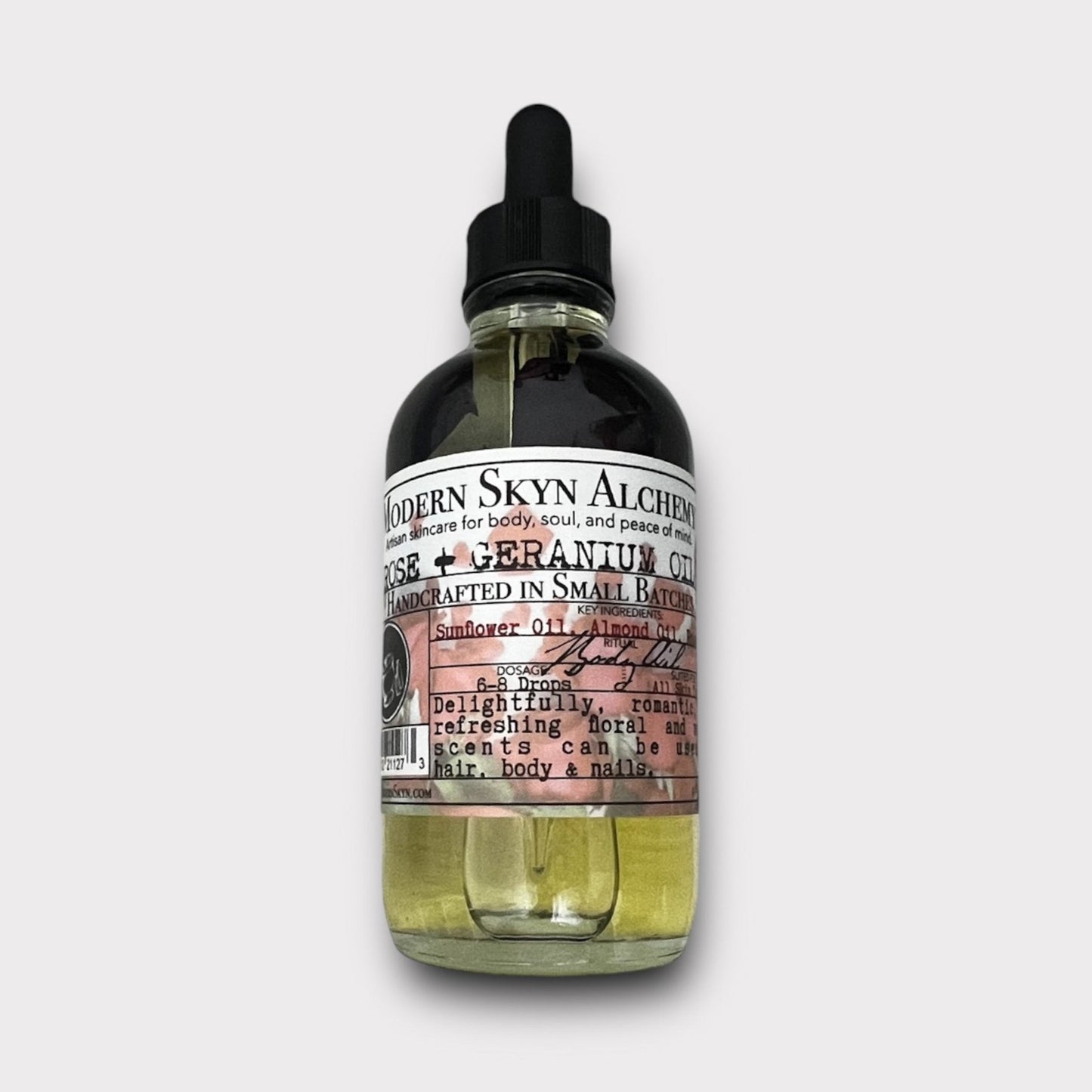 Rose + Geranium Body Oil