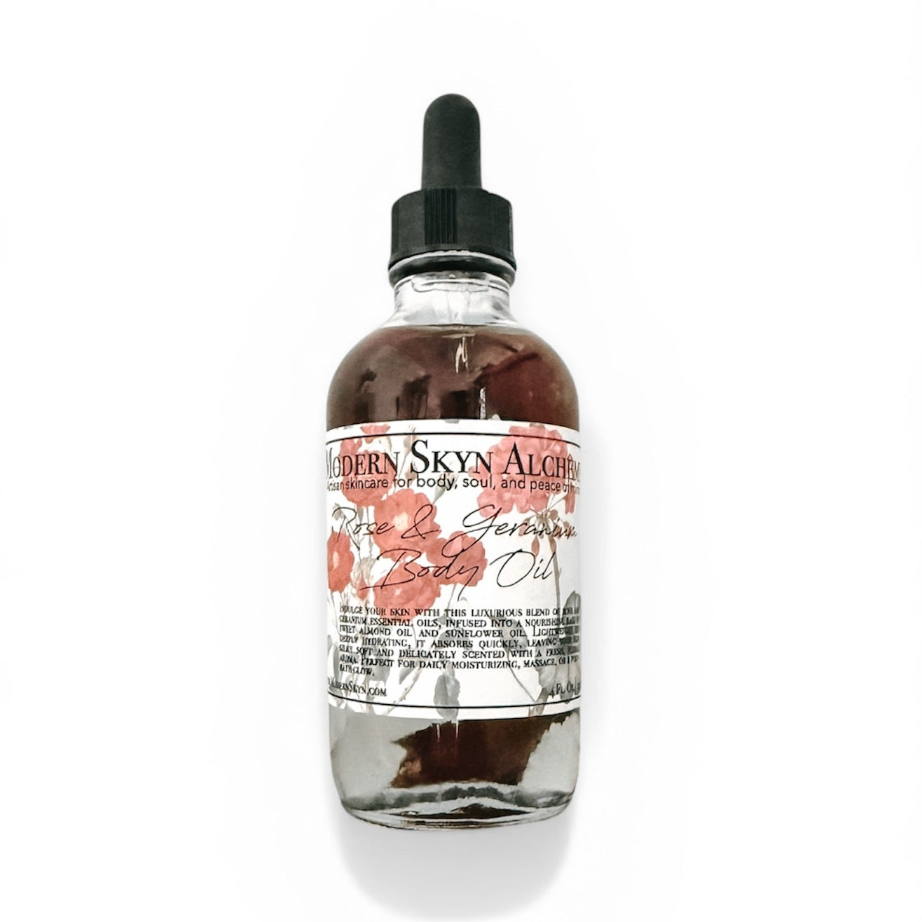 Rose & Geranium Body Oil