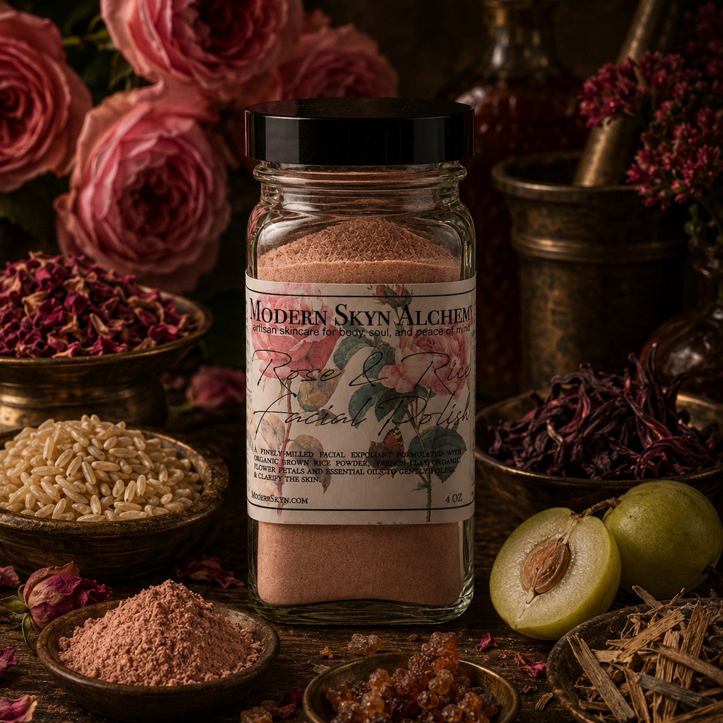 Rose + Rice Polish