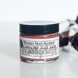 Rosewater Clay Mask - MODERN SKYN ALCHEMY HANDCRAFTED SKINCARE