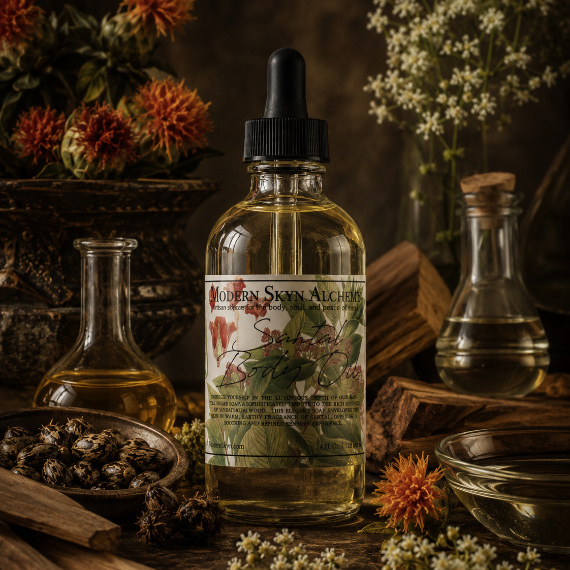 Santal Body Oil