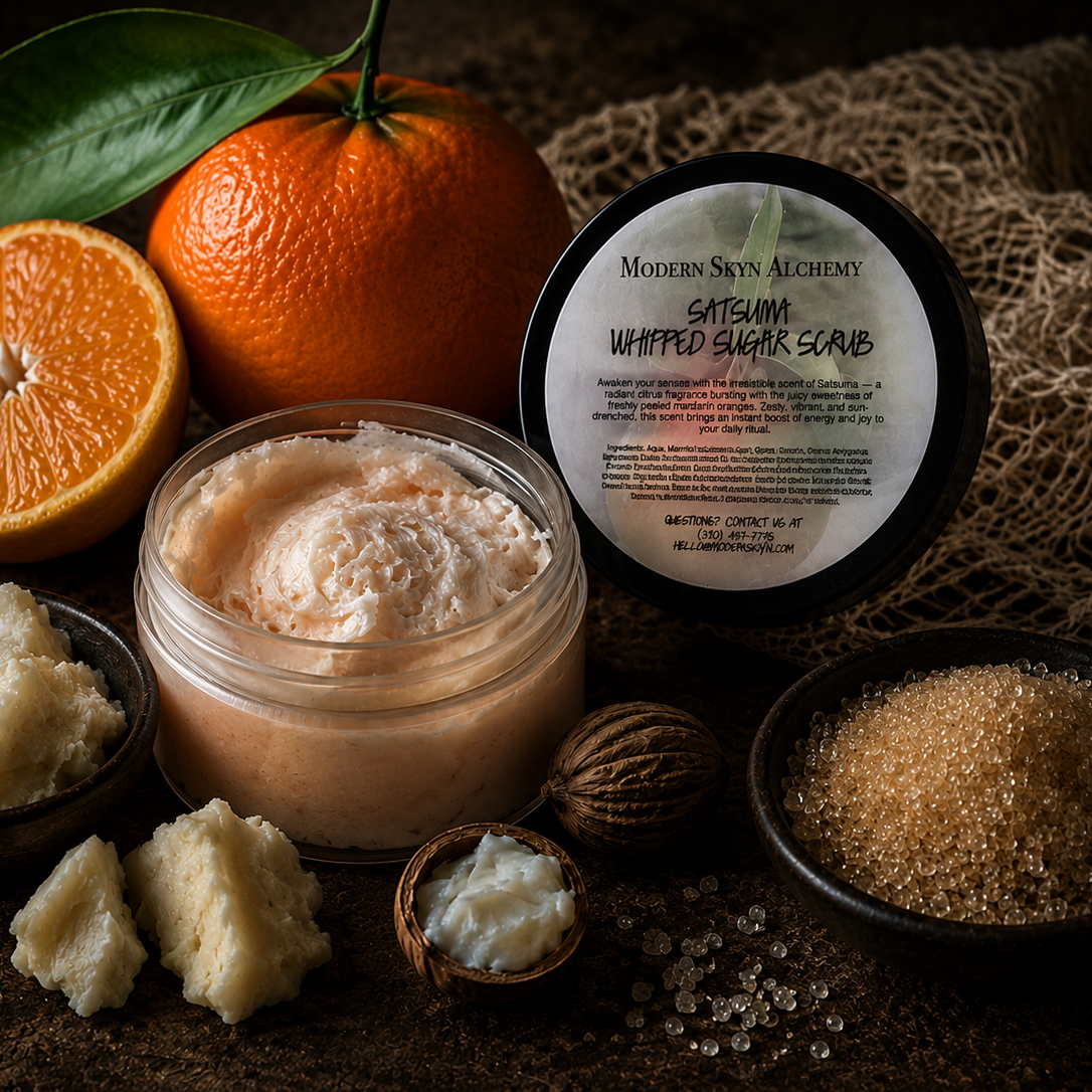 Satsuma Whipped Sugar Scrub