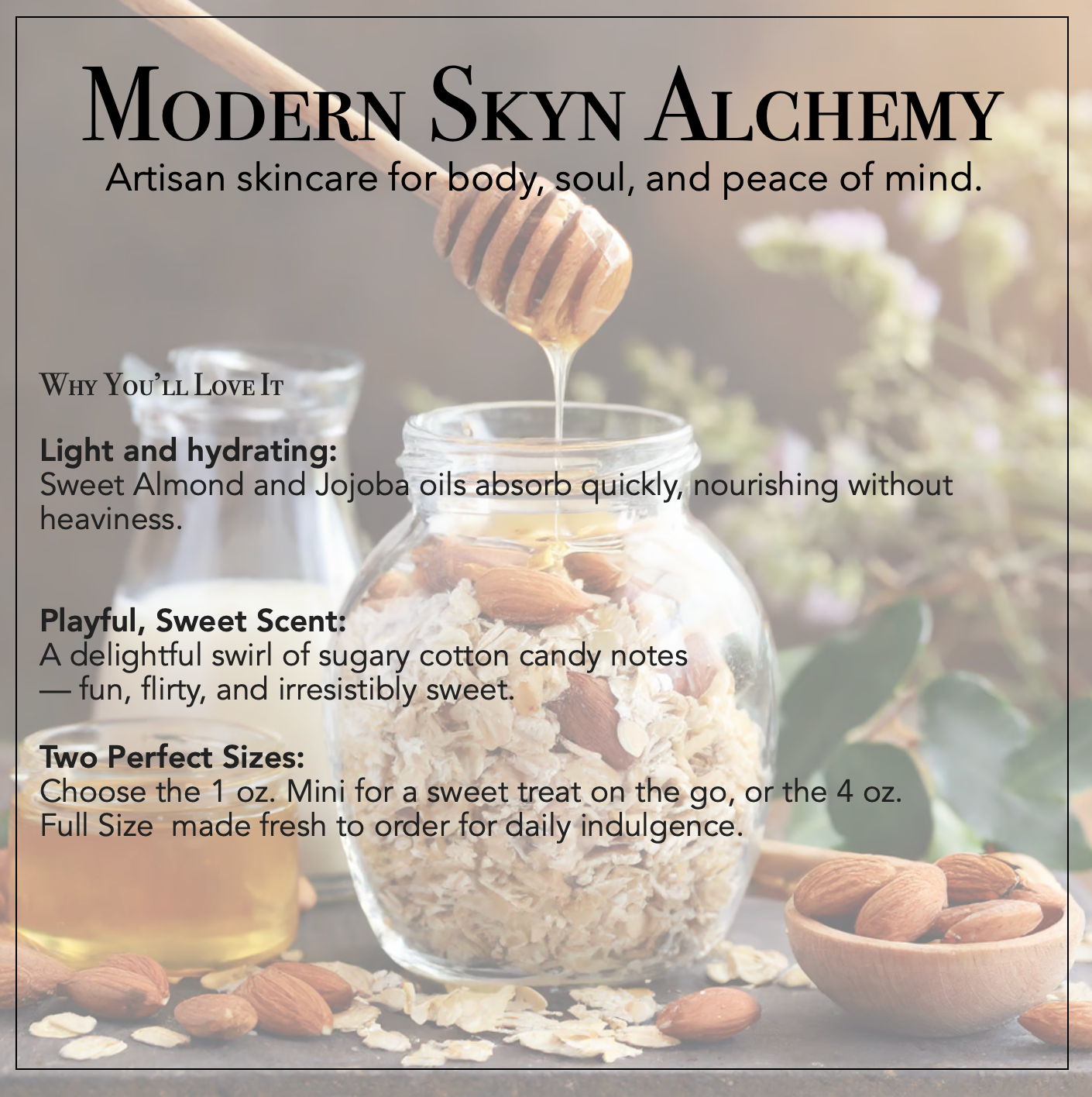 Oatmeal, Milk & Honey Body Oil