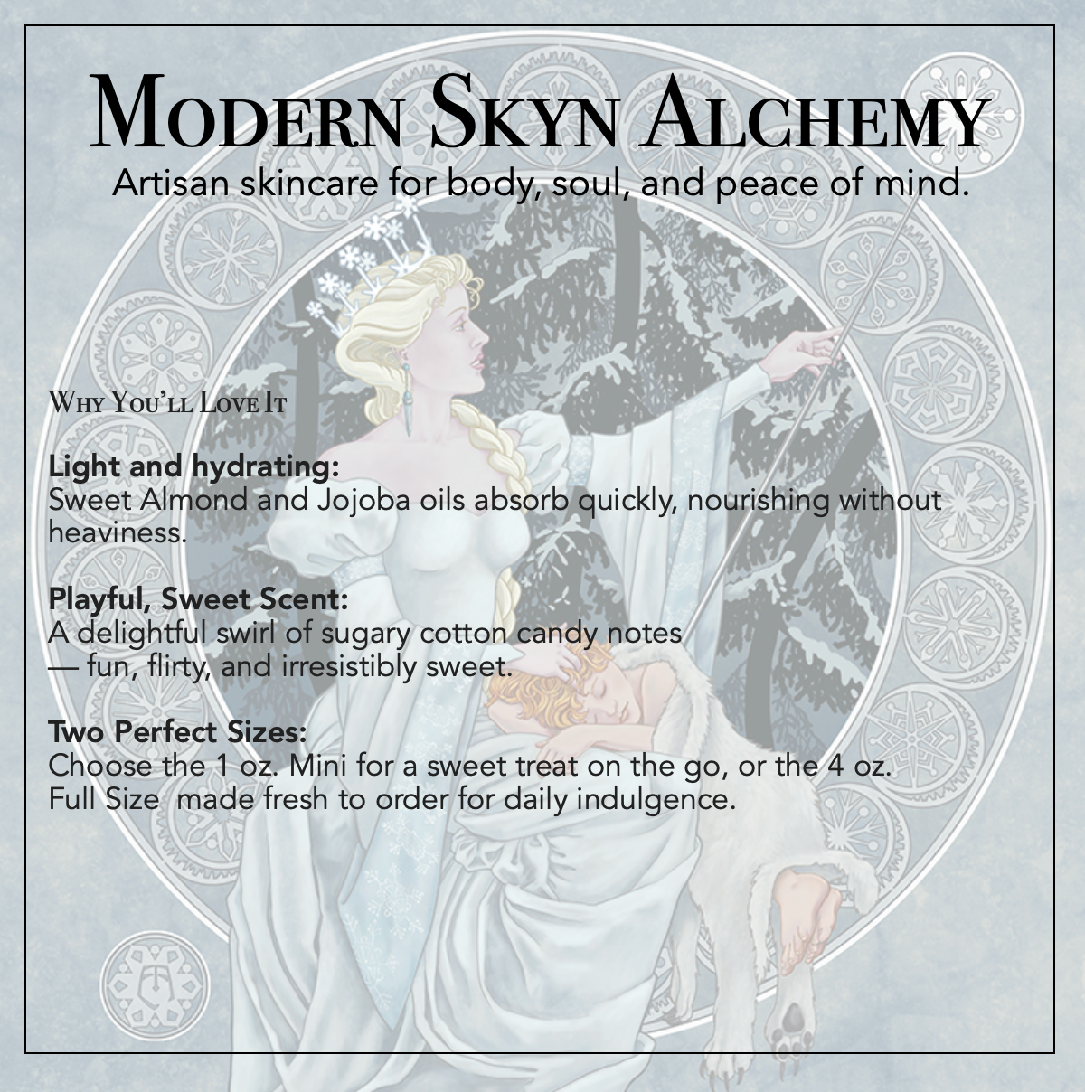 Iridescent Snowflake Body Oil