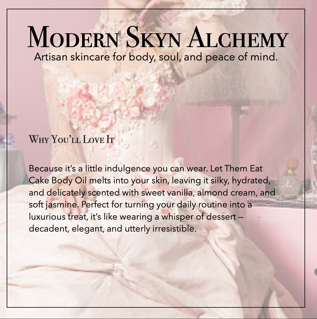 Let Them Eat Cake Body Oil