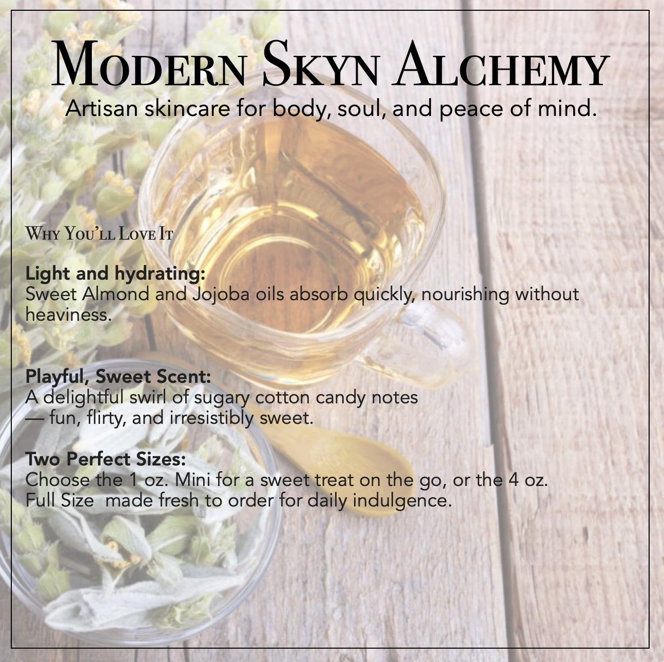 White Tea & Sage Body Oil