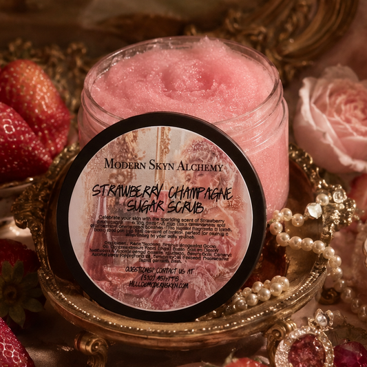 Strawberry Champagne Sugar Scrub