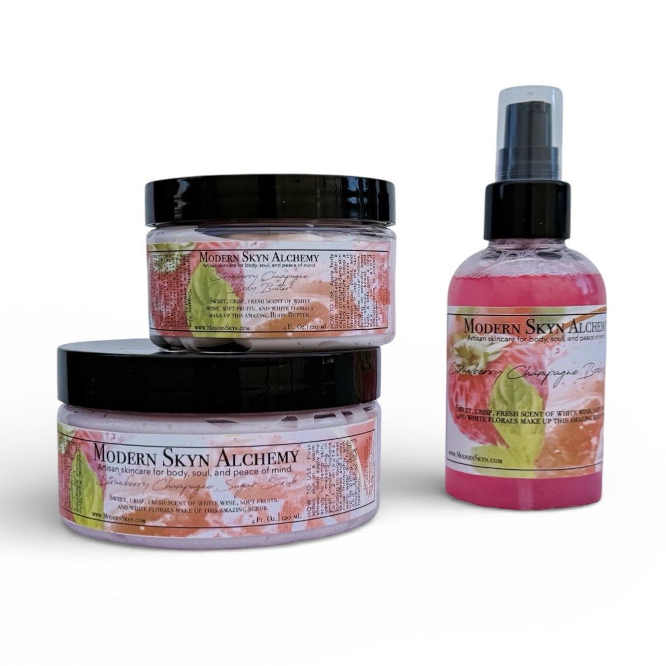 Strawberry Champagne Sugar Scrub