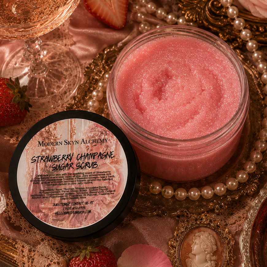 Strawberry Champagne Sugar Scrub