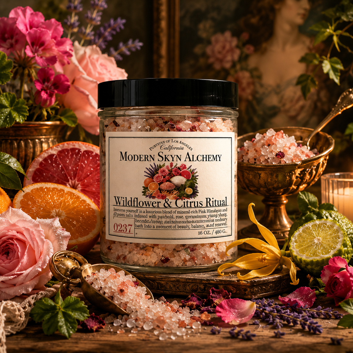 Wildflower & Citrus Ritual Salts
