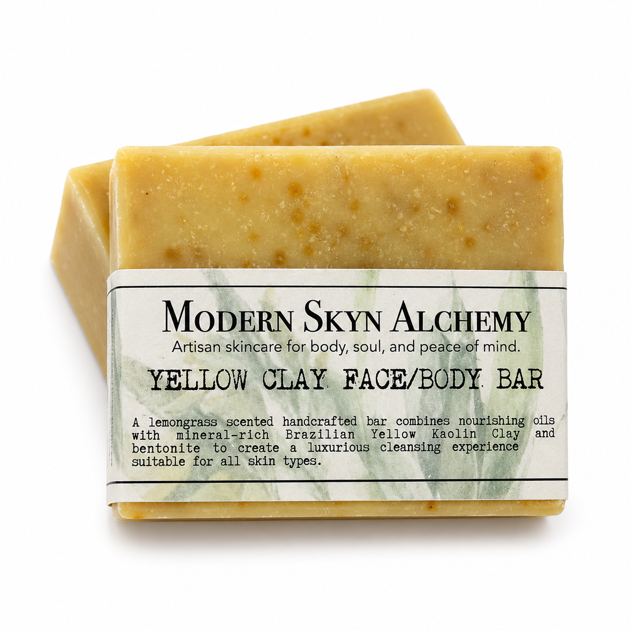 Yellow Clay Face/Body Bar